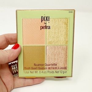 PIXI NUANCE QUARTETTE COLOR PALETTE HONEY NECTAR BLUSH NEW IN BOX‎